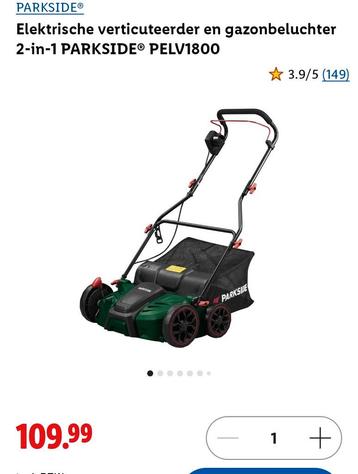 verticuteer machine beschikbaar voor biedingen