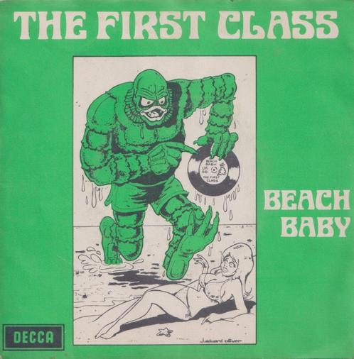 The First Class - Beach baby / Both sides of the story - Sin, Cd's en Dvd's, Vinyl Singles, Gebruikt, Single, Pop, 7 inch, Ophalen of Verzenden