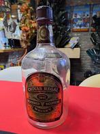 Chivas Regal Whiskey fles glas zeldzaam, Verzamelen, Ophalen, Gebruikt