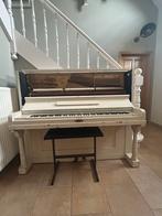 Buffetpiano, Muziek en Instrumenten, Piano's, Ophalen, Gebruikt, Wit, Piano