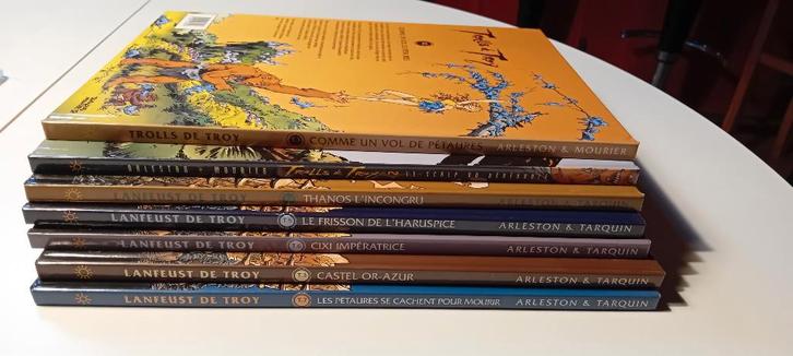 Lot BD Trolls de Troy + Lanfeust de Troy – 8 tomes, Livres, BD, Comme neuf, Plusieurs BD, Enlèvement ou Envoi