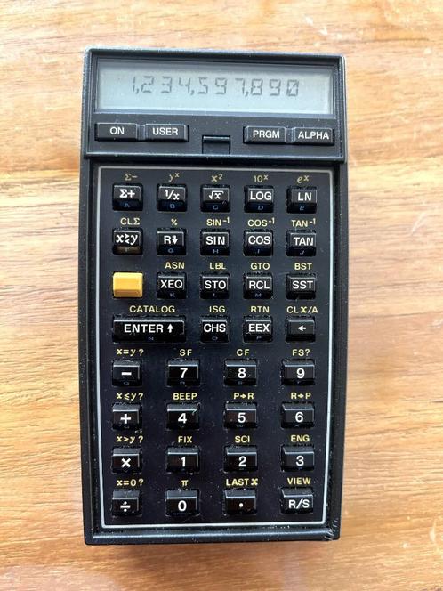 HP-41C rekenmachine, Diversen, Rekenmachines, Zo goed als nieuw, Ophalen of Verzenden