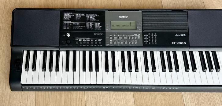 Casio CT-X800 keyboard amper gebruikt, Muziek en Instrumenten, Keyboards, Zo goed als nieuw, 61 toetsen, Casio, Aanslaggevoelig