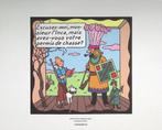Kuifje: 3 Litho’s Fragmenten uit  “De Zonnetempel”, Ophalen of Verzenden, Kuifje, Nieuw, Plaatje, Poster of Sticker