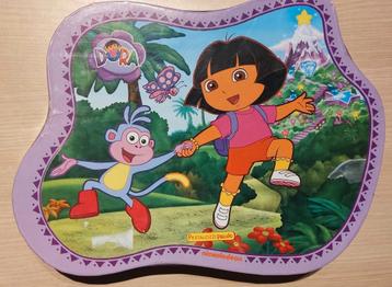 Dora puzzels, Enlèvement, 10 à 50 pièces, Utilisé, 2 à 4 ans