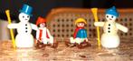 Playmobil 3393 enfants avec bonhomme de neige (1984), Enlèvement ou Envoi, Utilisé, Ensemble complet