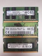 memoire laptop 16 GB pc4  3200, Informatique & Logiciels, Mémoire RAM, Enlèvement ou Envoi, DDR4, Reconditionné, Laptop