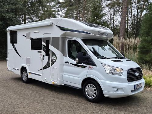 Chausson Special Edition 627 GA Twinbed hefbed airco TV, Caravans en Kamperen, Mobilhomes, Bedrijf, Half-integraal, Chausson