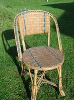 ZETELTJE ROTAN vintage jaren '60, Antiek en Kunst, Curiosa en Brocante, Ophalen