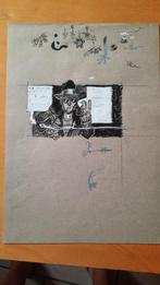 Soda, par Dan Verlinden, dessin original, Antiek en Kunst, Ophalen of Verzenden