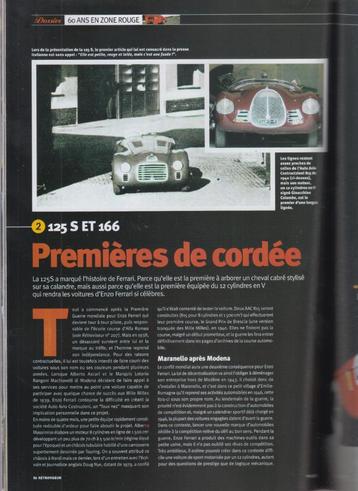 Ferrari 125S & 166 klassieke auto's beschikbaar voor biedingen