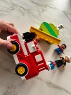 Duplo brandweerwagen, Kinderen en Baby's, Ophalen of Verzenden, Zo goed als nieuw, Duplo