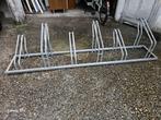 Fietsenrek 2x galvaniseerd metaal, uitstekende staat, Ophalen, Zo goed als nieuw