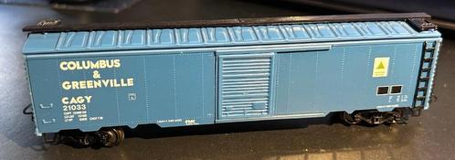 3260. Amerikaanse HO Märklin Boxcar., Hobby en Vrije tijd, Modeltreinen | H0, Gebruikt, Wagon, Märklin, Ophalen of Verzenden