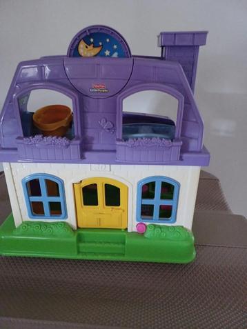 Fisher price huisje. Met geluid beschikbaar voor biedingen