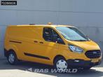Ford Transit Custom 130PK Automaat L2H1 LED Trekhaak Airco C, Auto's, Bestelwagens en Lichte vracht, Automaat, Stof, 130 pk, Diesel