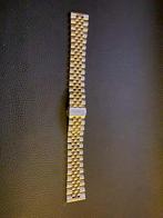 Horloge band RVS met massieve schakels 19 mm !!, Ophalen of Verzenden, Gebruikt