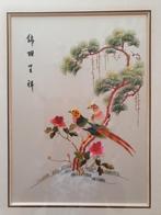 Prachtige Chinees borduurwerk op zijde, Enlèvement