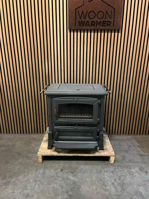 25081 Houtkachel Saey 8-12 kw🔥, Huis en Inrichting, Kachels, Gebruikt, Vrijstaand, Houtkachel, Hout, Ophalen