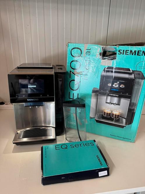 Siemens EQ700 Integral Roestvrijstaal TQ717R03 nieuw, Elektronische apparatuur, Koffiezetapparaten, Nieuw, Koffiebonen, Espresso apparaat