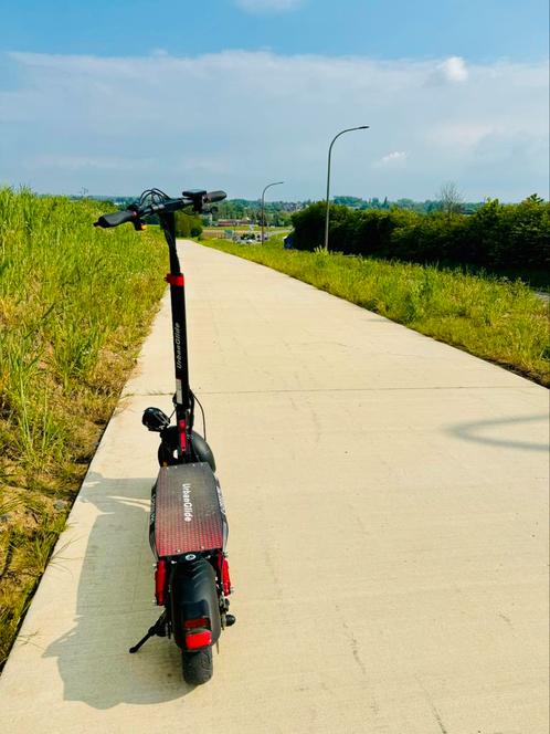 UrbanGlide e-Cross pro elektrische scooter, Fietsen en Brommers, Steps, Zo goed als nieuw, Ophalen
