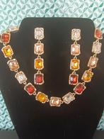 Nieuw set ketting met oorbellen, Handtassen en Accessoires, Ophalen of Verzenden