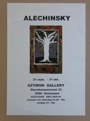 Affiche Alechinsky, Enlèvement ou Envoi