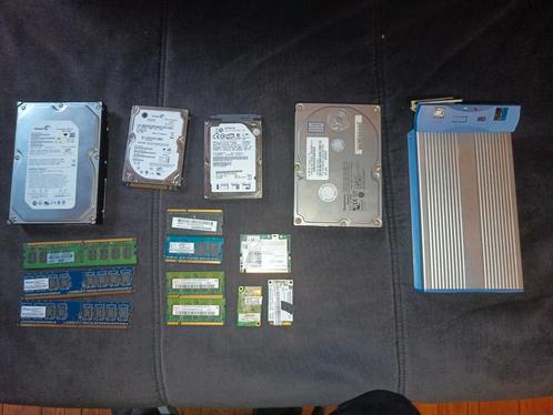 Lot RAM et disques durs, Computers en Software, RAM geheugen, Zo goed als nieuw, Ophalen of Verzenden