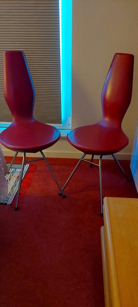 Varier date  2 x  Leder =  450 euro/2, Huis en Inrichting, Bureaustoelen, Zo goed als nieuw, Bureaustoel, Overige kleuren, Ophalen of Verzenden