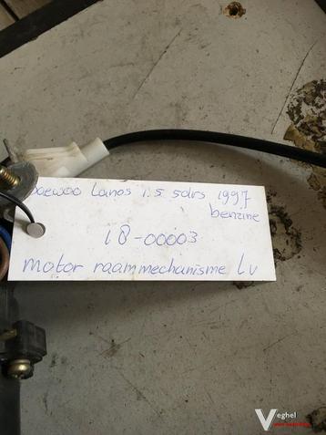 Daewoo Lanos 5 drs 1997/ 1999  Elektr Raammechanisme Linksvo beschikbaar voor biedingen