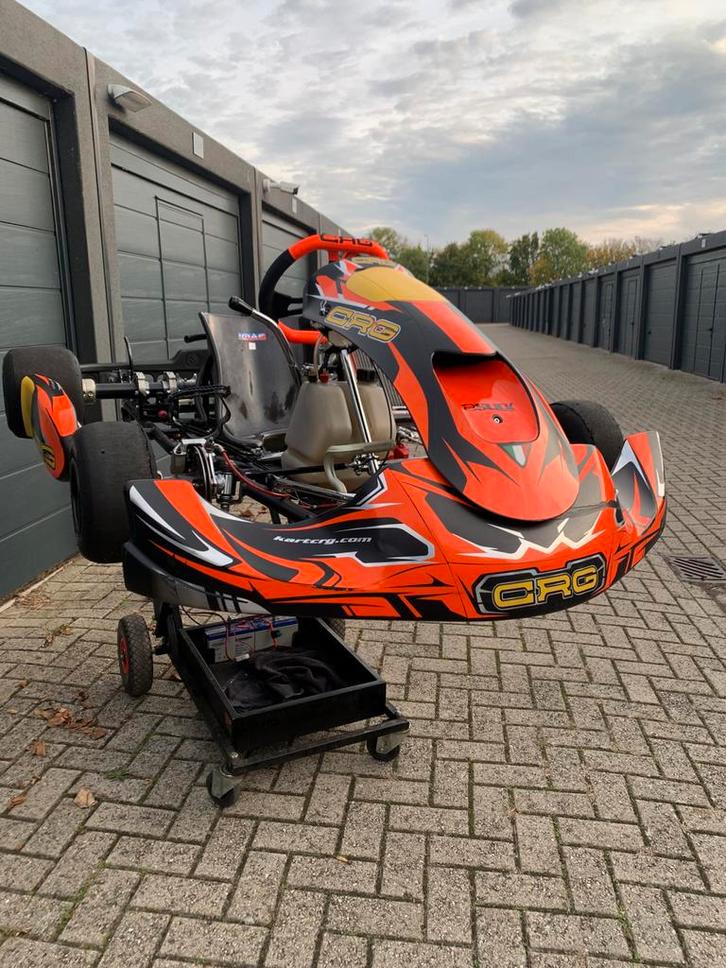 CRG KZ Road rebel schakelchassis in goede staat, model 2024, Sport en Fitness, Karting, Gebruikt, Kart, Ophalen
