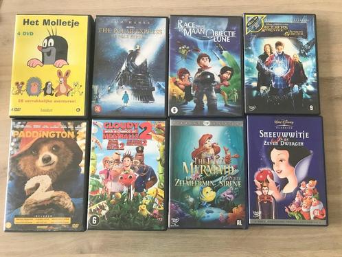 8 kinder DVD's, Cd's en Dvd's, Dvd's | Kinderen en Jeugd, Zo goed als nieuw, Film, Ophalen of Verzenden