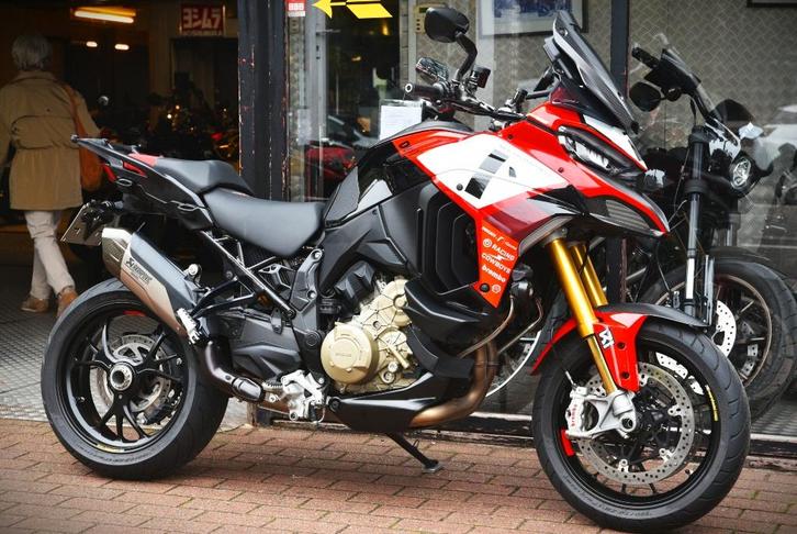 DUCATI MULTISTRADA V4 PIKES PEAK ***MOTOVERTE.BE***, Motoren, Motoren | Ducati, Bedrijf, Toermotor, 4 cilinders, Ophalen