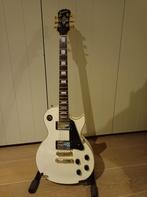 Epiphone Les Paul Custom Alpine White gitaar, Muziek en Instrumenten, Snaarinstrumenten | Gitaren | Elektrisch, Ophalen, Zo goed als nieuw