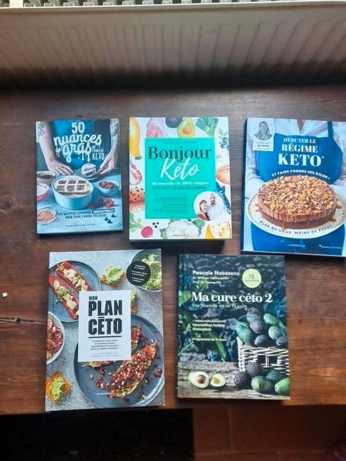 5 livres régime KETO, Boeken, Gezondheid, Dieet en Voeding, Zo goed als nieuw, Ophalen of Verzenden