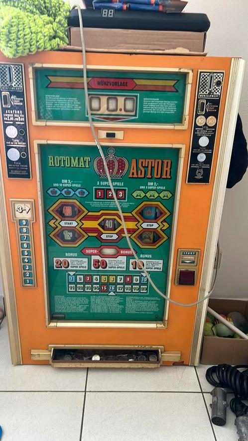 Rotomat Astor, Verzamelen, Automaten | Gokkasten en Fruitautomaten, Gebruikt, Gulden, Met sleutels, Ophalen