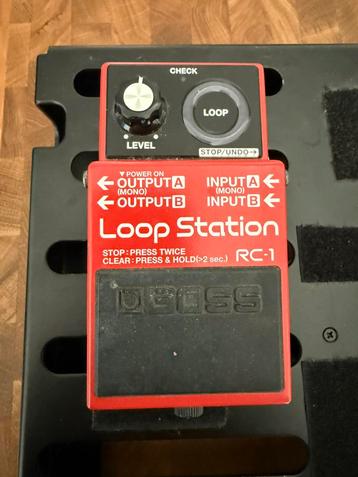 Boss loop station RC-1, Muziek en Instrumenten, Effecten, Ophalen, Zo goed als nieuw