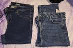 2 dames jeansbroeken maat 42 blauw, Vêtements | Femmes, Culottes & Pantalons, Bleu, Porté, Taille 42/44 (L), Enlèvement
