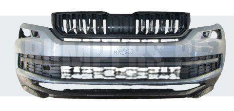 Bumper Skoda Kodiaq Sportline 565 17-21  565807221 voorbumpe, Auto-onderdelen, Carrosserie, Bumper, Voor, Gebruikt, 6 maanden garantie