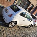 Fiat 500, Auto's, Fiat, Leder en Stof, Wit, Handgeschakeld, Particulier
