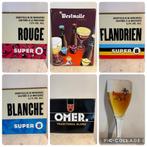 Metalen bierreclames, Verzamelen, Ophalen, Zo goed als nieuw