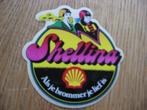 Sticker Shell Shellina Als je brommer je lief is, Verzamelen, Ophalen of Verzenden, Nieuw, Auto of Motor