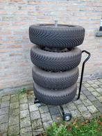 Winterbanden op stalen velg 15", Auto-onderdelen, Banden en Velgen, Ophalen, Gebruikt, 15 inch, Banden en Velgen