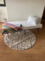 Gloednieuw eenpersoonsbed en opvouwbaar/inklapbaar bedframe, Ophalen, Eenpersoons, Zwart, Nieuw