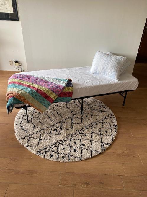 Gloednieuw eenpersoonsbed en opvouwbaar/inklapbaar bedframe, Huis en Inrichting, Slaapkamer | Bedden, Nieuw, Eenpersoons, 80 cm