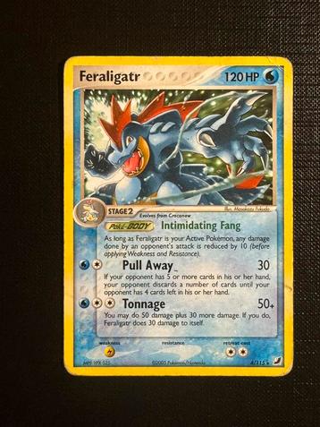 Feraligatr 4/115 disponible aux enchères