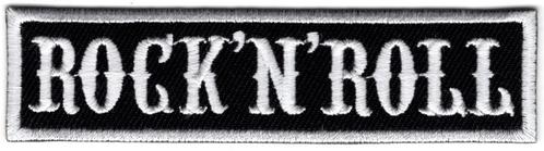 Rock'N'Roll stoffen opstrijk patch embleem #13, Verzamelen, Muziek, Artiesten en Beroemdheden, Nieuw, Kleding, Verzenden