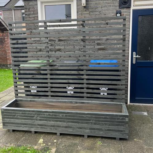Grote houten plantenbak 180x40x36 met optie klimrek 176cm!, Tuin en Terras, Bloembakken en Plantenbakken, Nieuw, Hout, Binnen