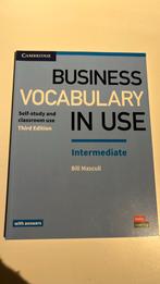 Business vocabulary in use, Boeken, Ophalen, Zo goed als nieuw, Hoger Onderwijs