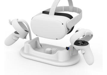 Oculus (Meta) Quest 2 met oplaadstand – amper gebruikt beschikbaar voor biedingen